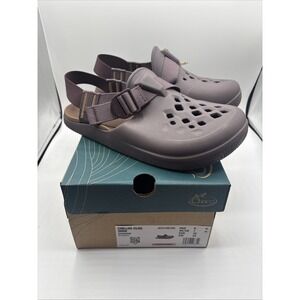Chaco Chillos Clog Slip On Shoe  Sparrow Brown (Purple) Women's Size 9 New